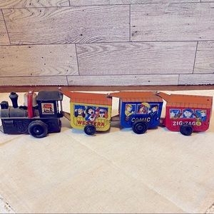 Vintage Tin Lithograph Wind-up Train